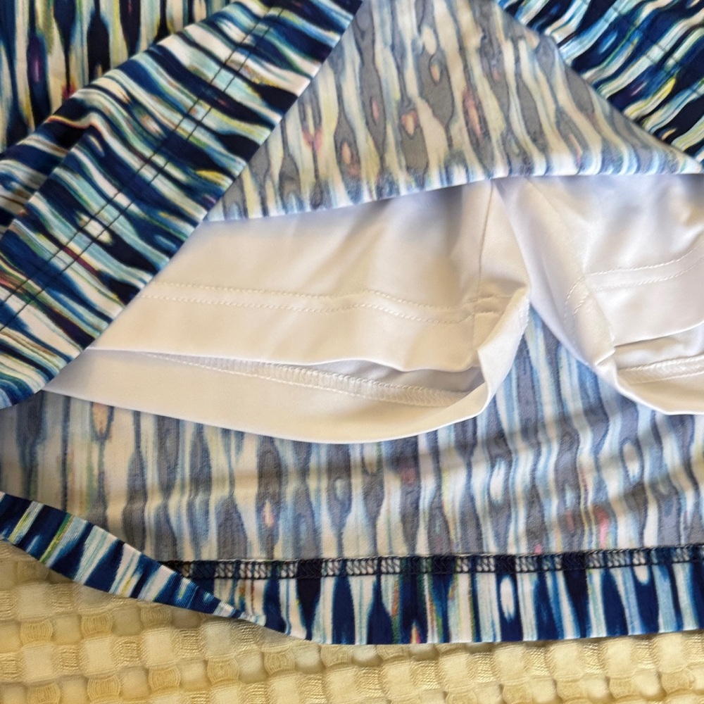 Vibrant Multicolor Patterned Skort - image 7